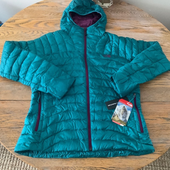 THE NORTH FACE Tonnerro hooded down jacket/fanfare green /NWT/WL